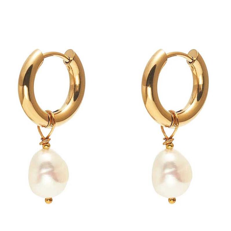 Silk & Steel Allure Hoops image number 0